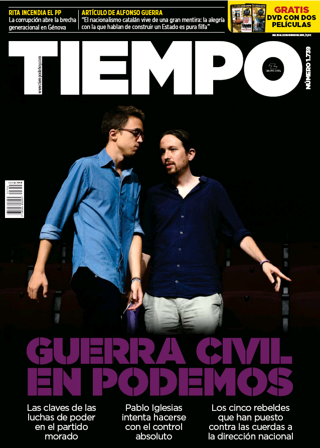 TIEMPO portada 20 de Marzo 2016