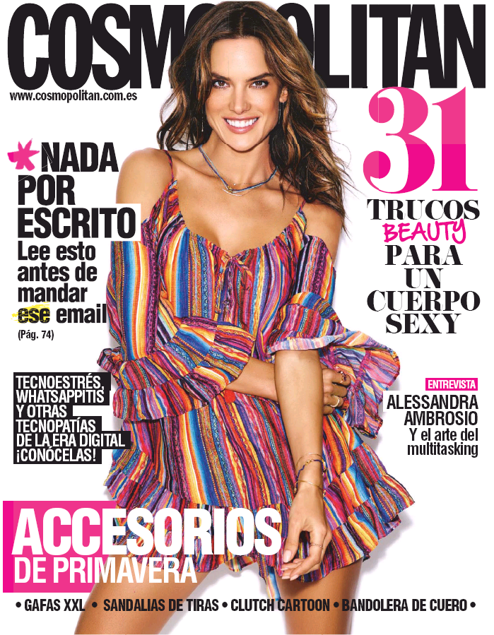 COSMOPOLITAN portada Abril 2016