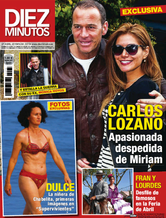 DIEZ MINUTOS portada 20 de Abril 2016