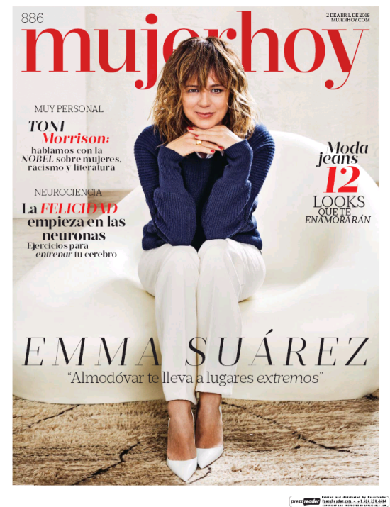 MUJER HOY portada 3 de Abril 2016