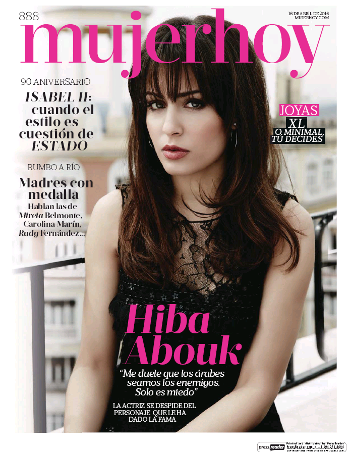 MUJER HOY portada 19 de Abril 2016