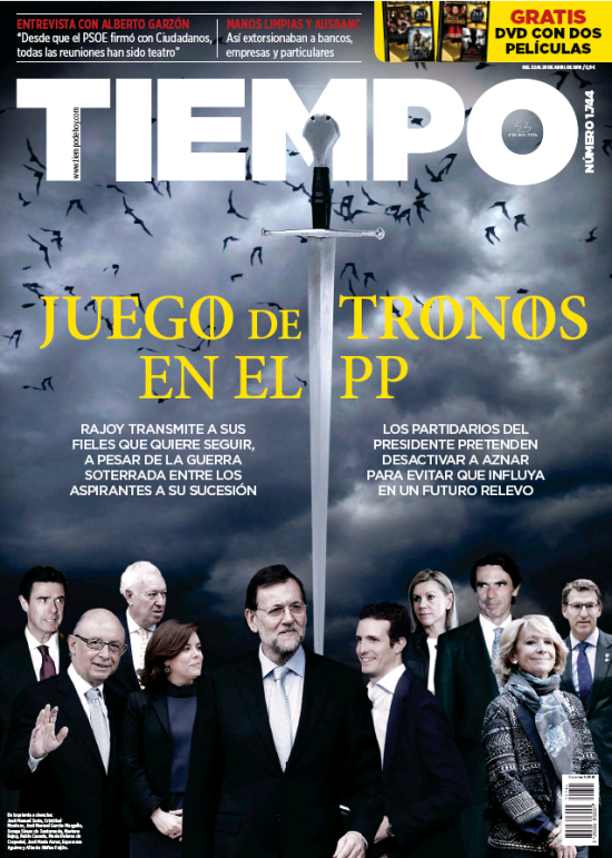 TIEMPO portada 24 de Abril 2016