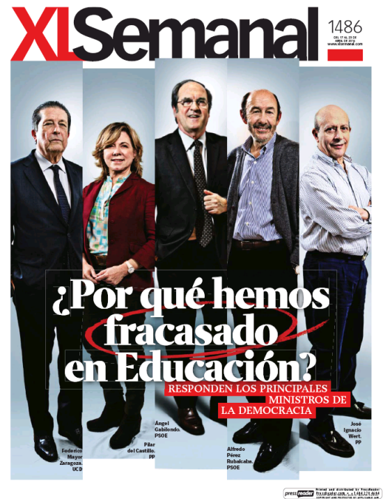 XL SEMANAL portada 19 de Abril 2016