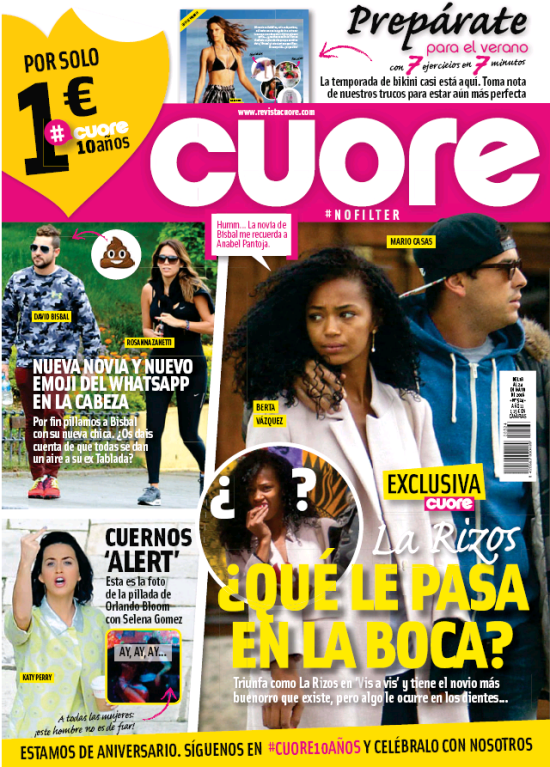 CUORE portada 18 de Mayo 2015