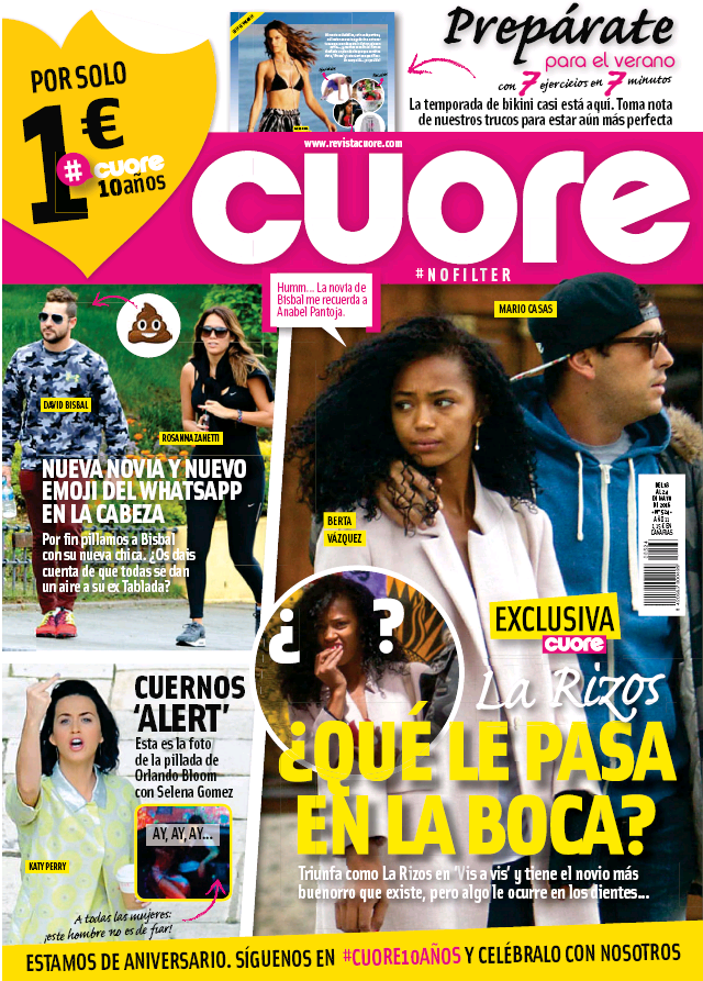 CUORE portada 18 de Mayo 2015