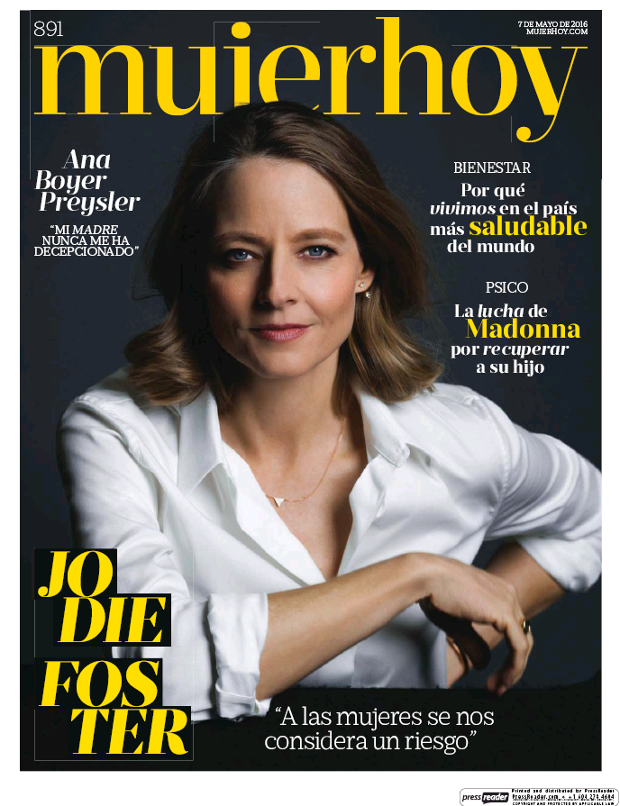 MUJER HOY portada 8 de Mayo 2016