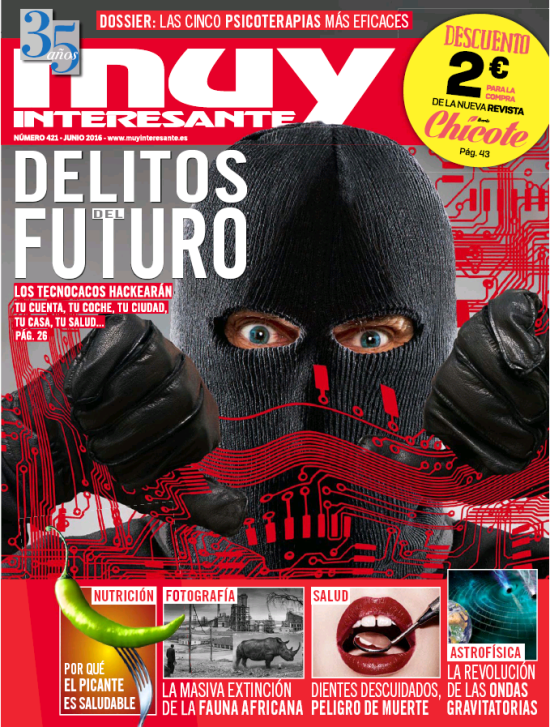 MUY INTERESANTE portada Junio 2016