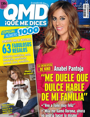 QUE ME DICES portada 9 de Mayo 2016