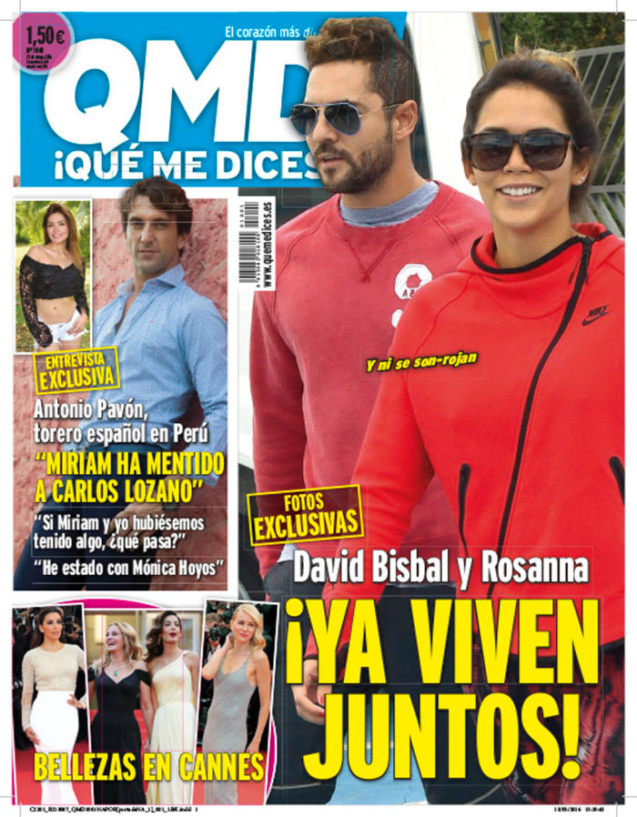 QUE ME DICES portada 16 de Mayo 2016