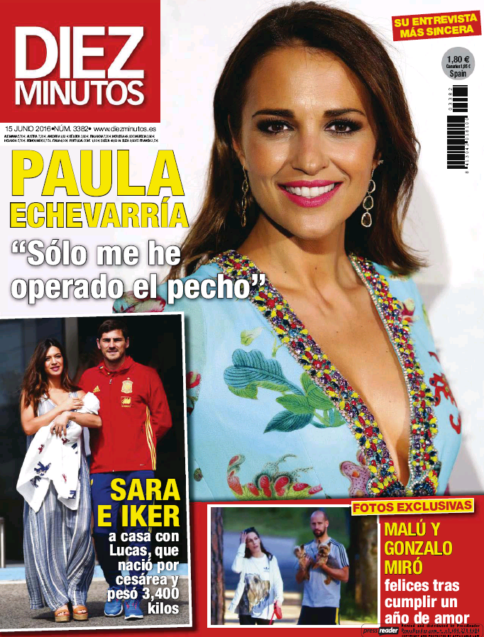 DIEZ MINUTOS portada 8 de Junio 2016