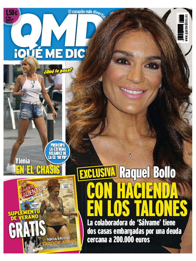 QUE ME DICES portada 20 de Junio 2016