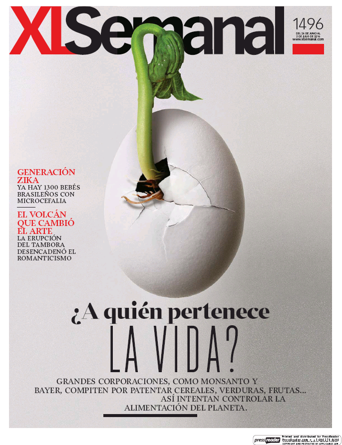 XL SEMANAL portada 26 de Julio 2016
