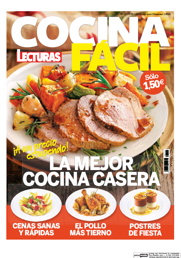 COCINA FACIL portada Junio 2016