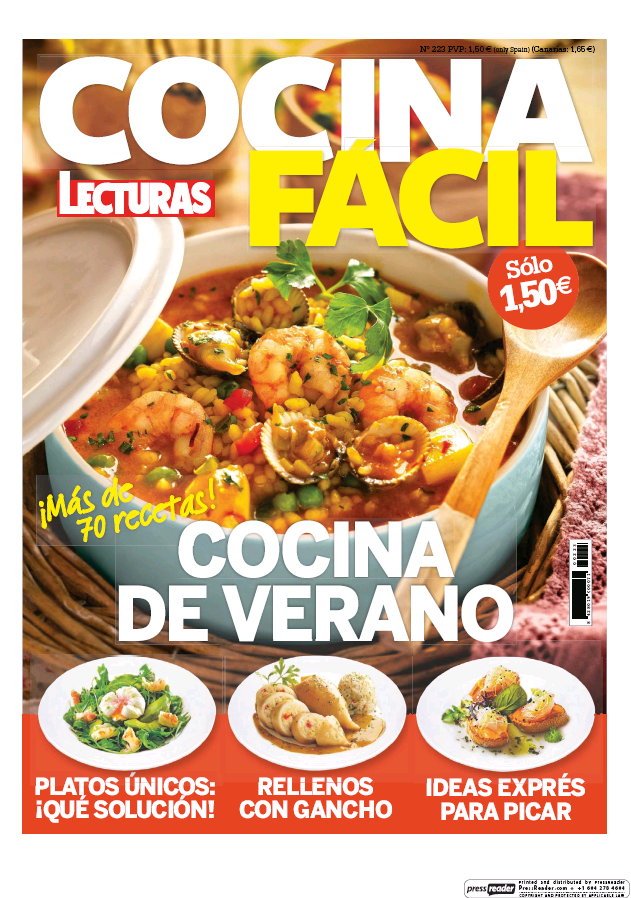 COCINA FACIL portada Julio 2016