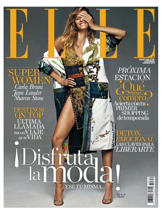 ELLE portada agosto 2016