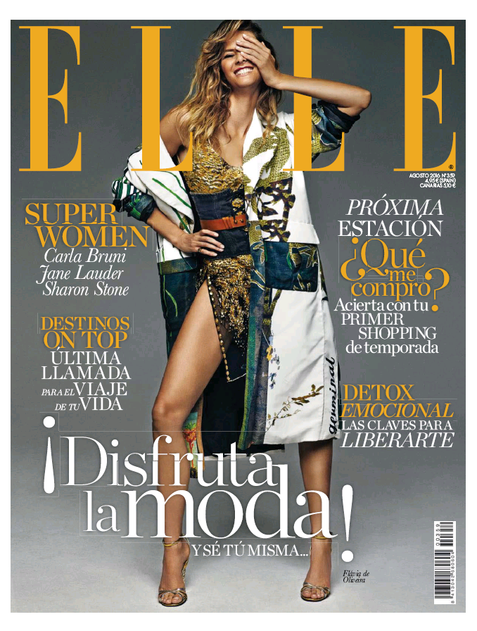 ELLE portada agosto 2016