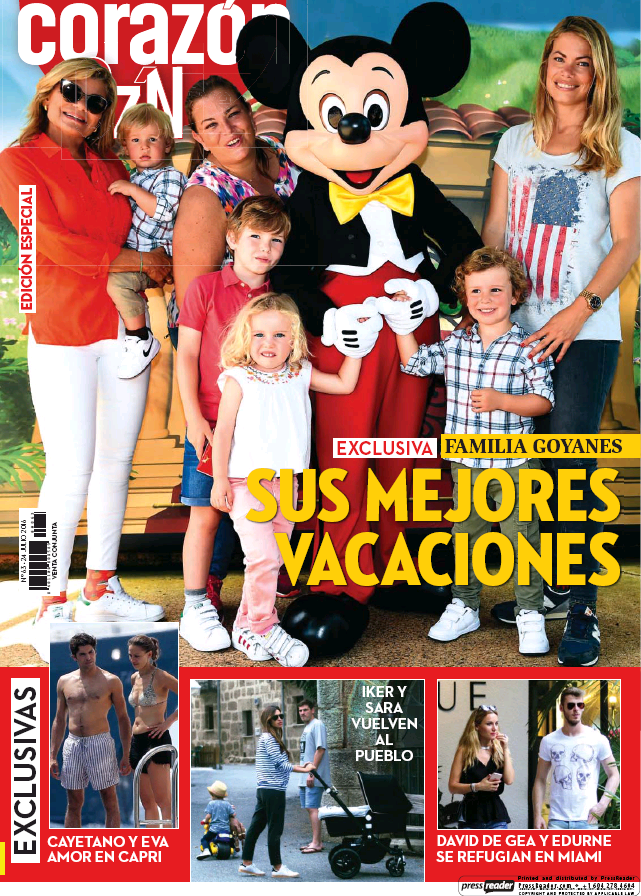 HOY CORAZON portada 24 de Julio 2016