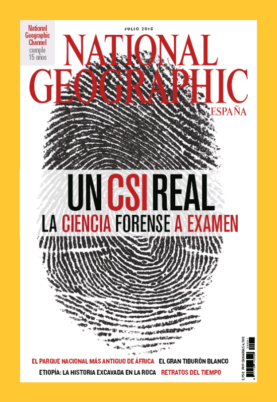 NATIONAL GEOGRAPHIC portada Julio 2016
