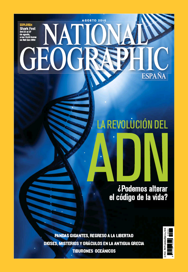 NATIONAL GEOPRAPHIC portada agosto 2016