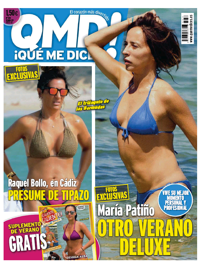 QUE ME DICES portada 24 de Julio 2016