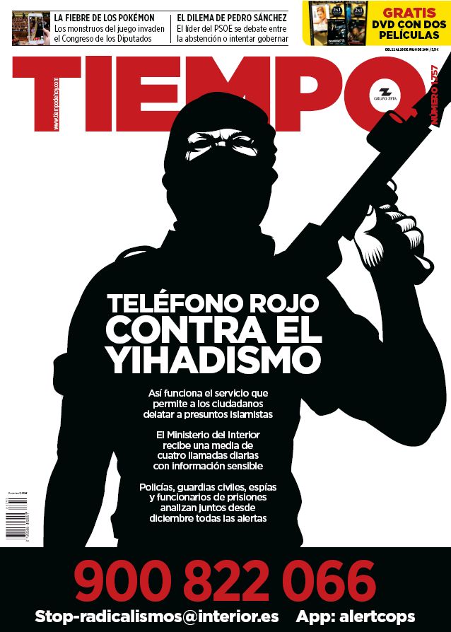 TIEMPO portada 24 de Julio 2016