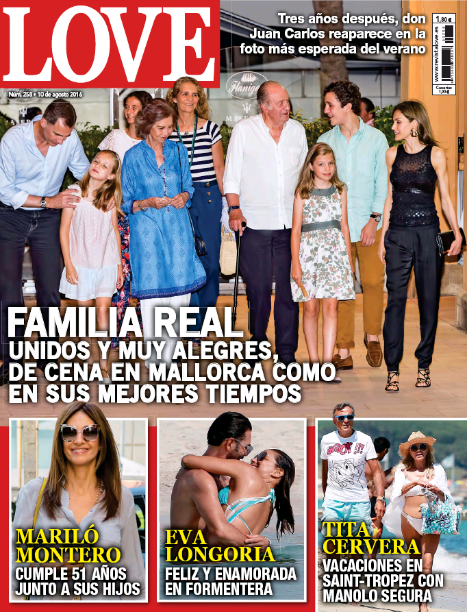 LOVE portada 3 de Agosto 2016