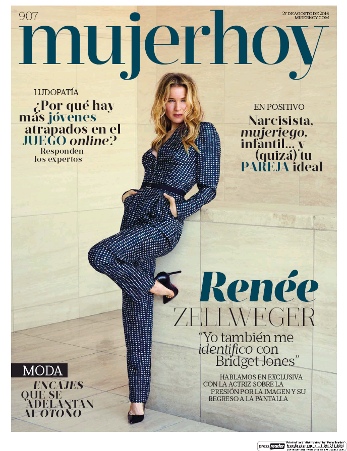 MUJER HOY portada 28 de Agosto 2016