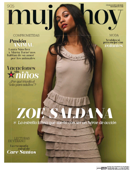 MUJER HOY portada 14 de Agosto 2016