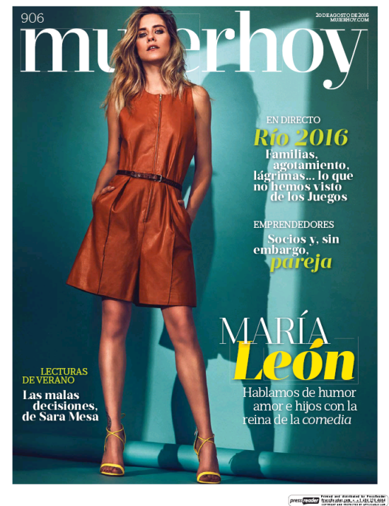 MUJER HOY portada 21 de Agosto 2016
