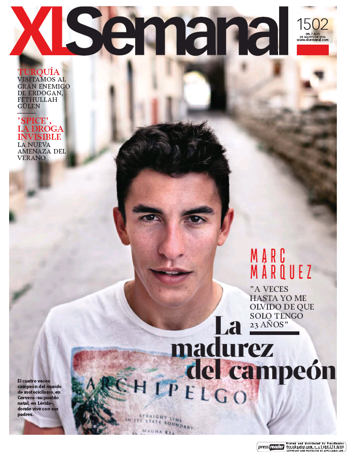 XL SEMANAL portada 7 de Agosto 2016