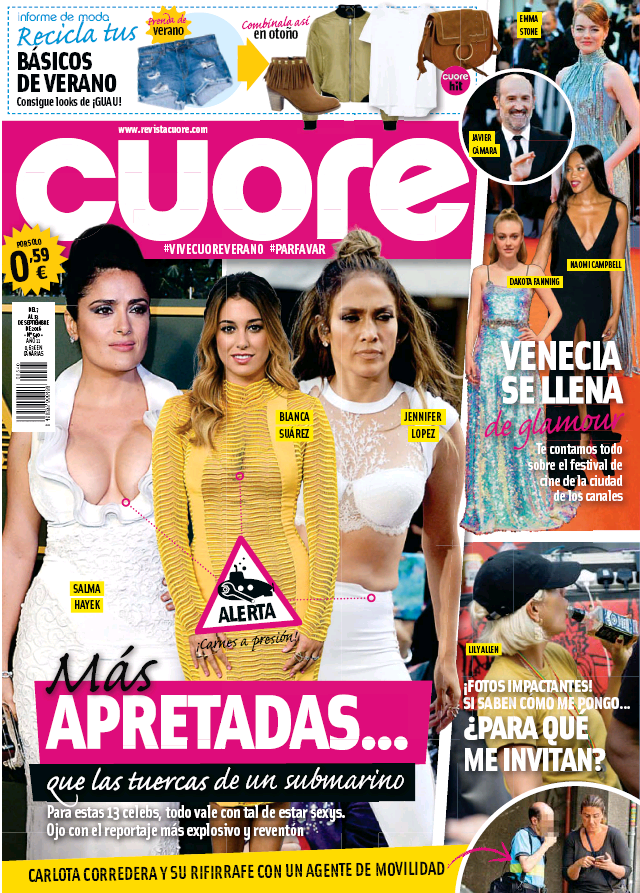 CUORE portada 7 de Septiembre 2016