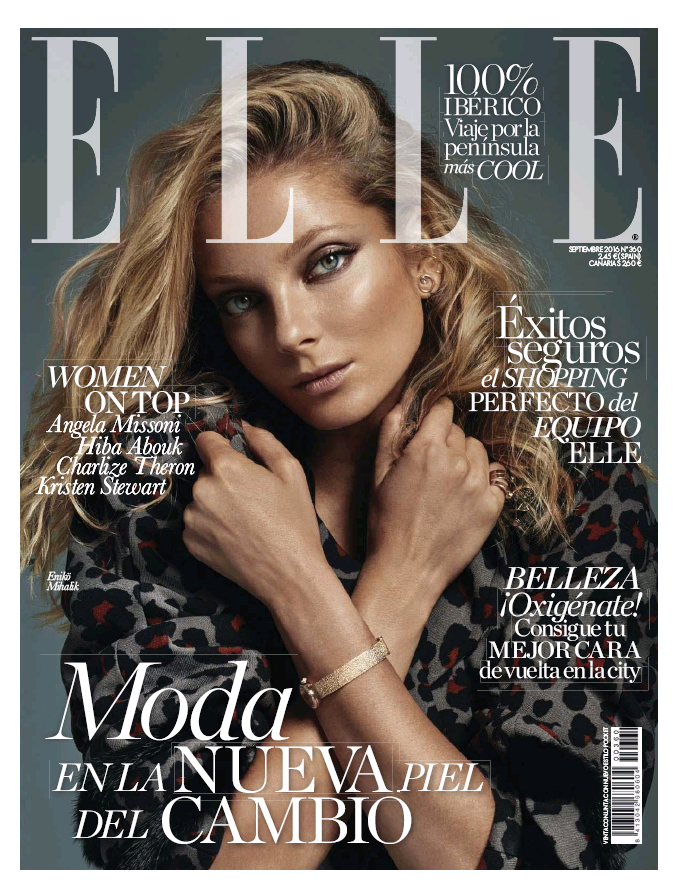 ELLE portada Septiembre 2016