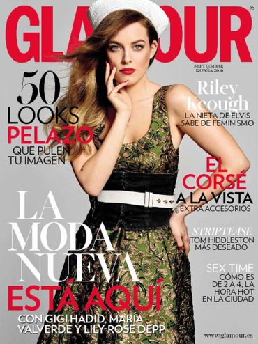 GLAMOUR portada Septiembre 2016