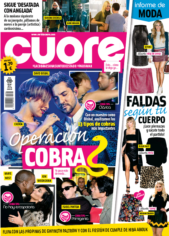 CUORE portada 9 de Noviembre 2016