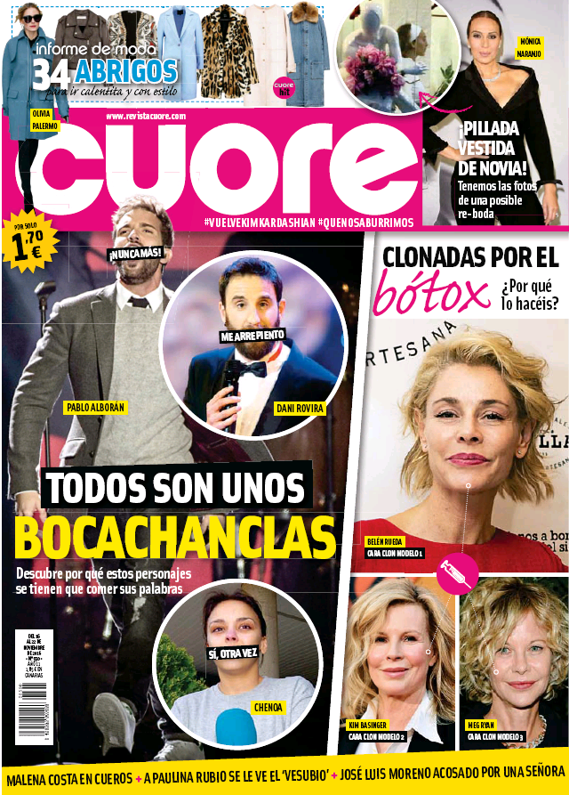 CUORE portada 16 de Noviembre 2016