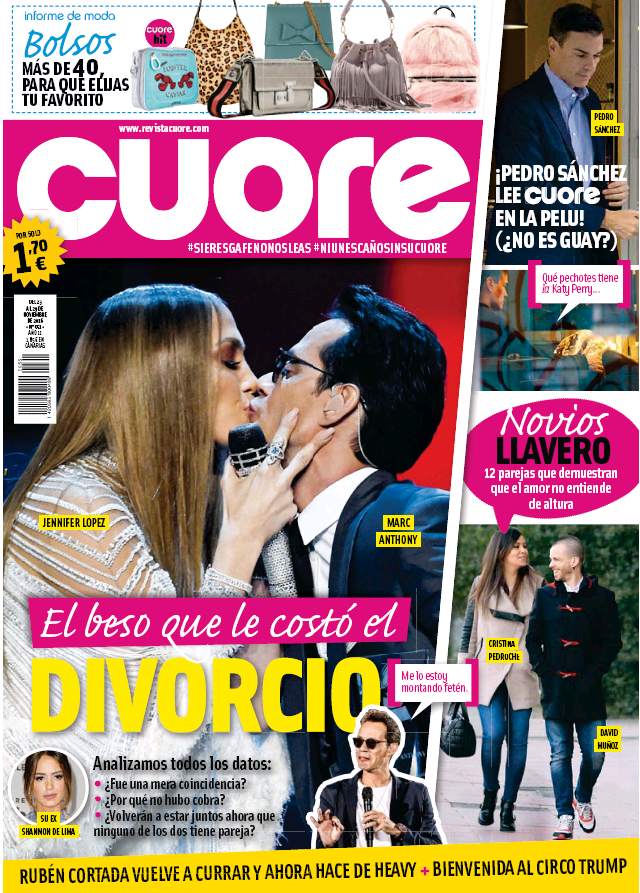 CUORE portada 23 de Noviembre 2016