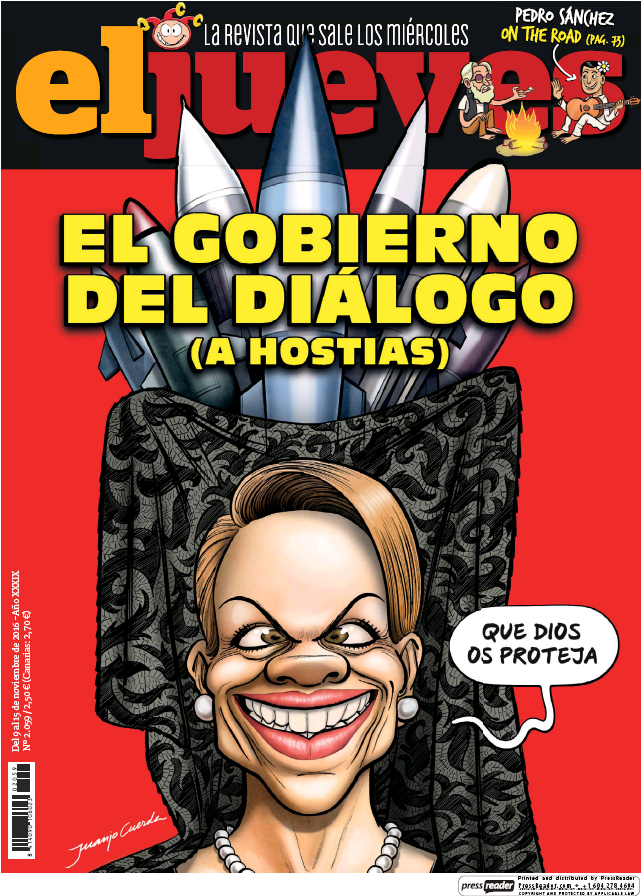 JUEVES portada 9 de Noviembre 2016