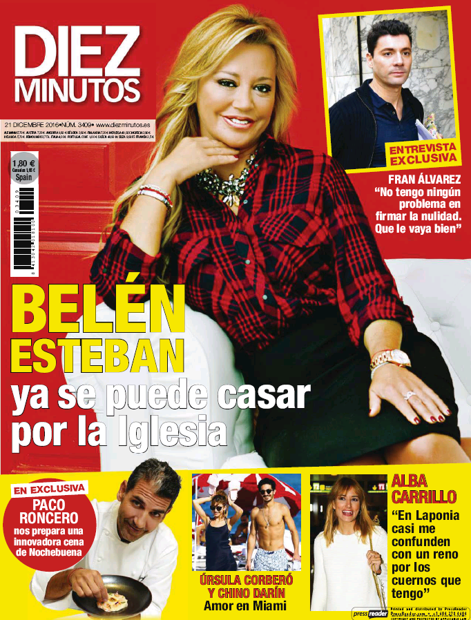 DIEZ MINUTOS portada 14 de Diciembre 2016