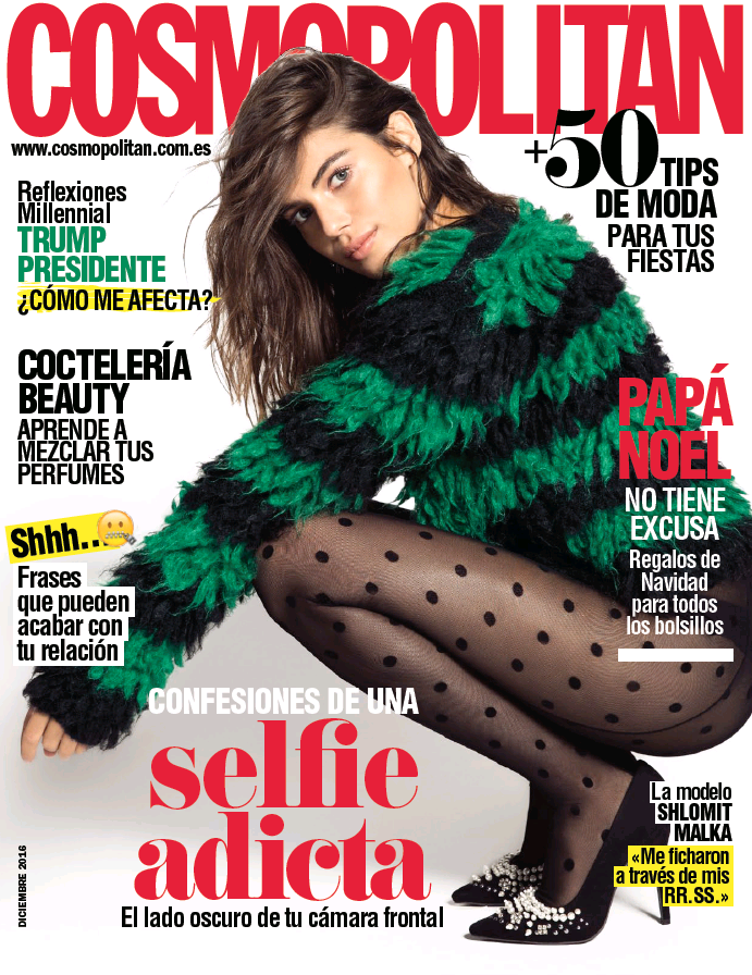 COSMOPOLITAN portada Diciembre 2016