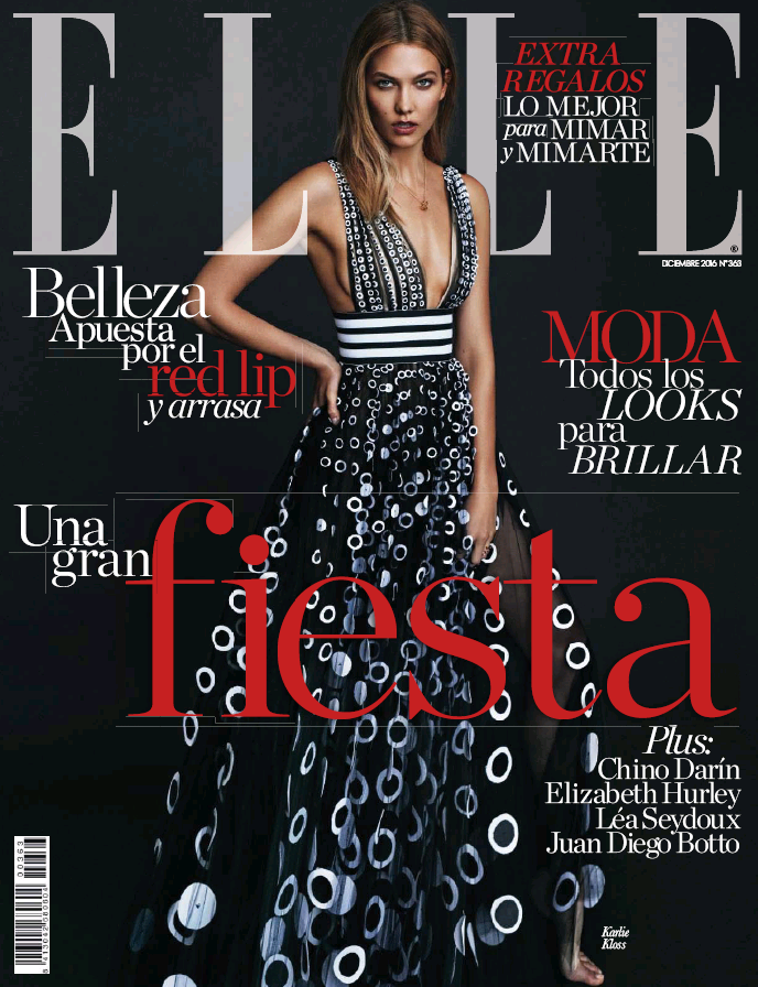 ELLE portada Diciembre 2016