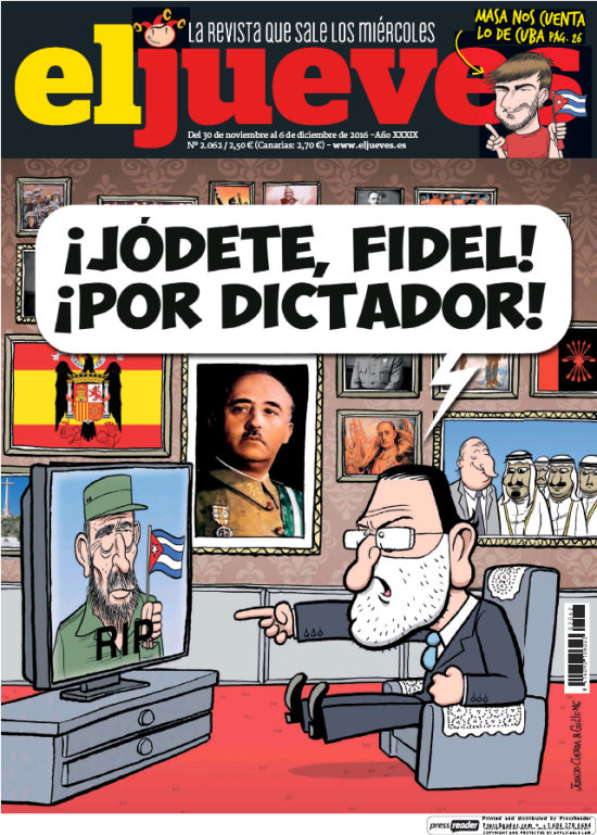 JUEVES portada 30 de Noviembre 2016