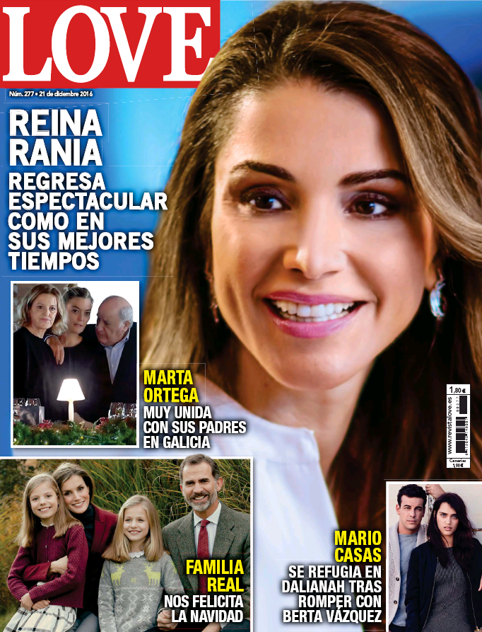 LOVE portada 14 de Diciembre 2016