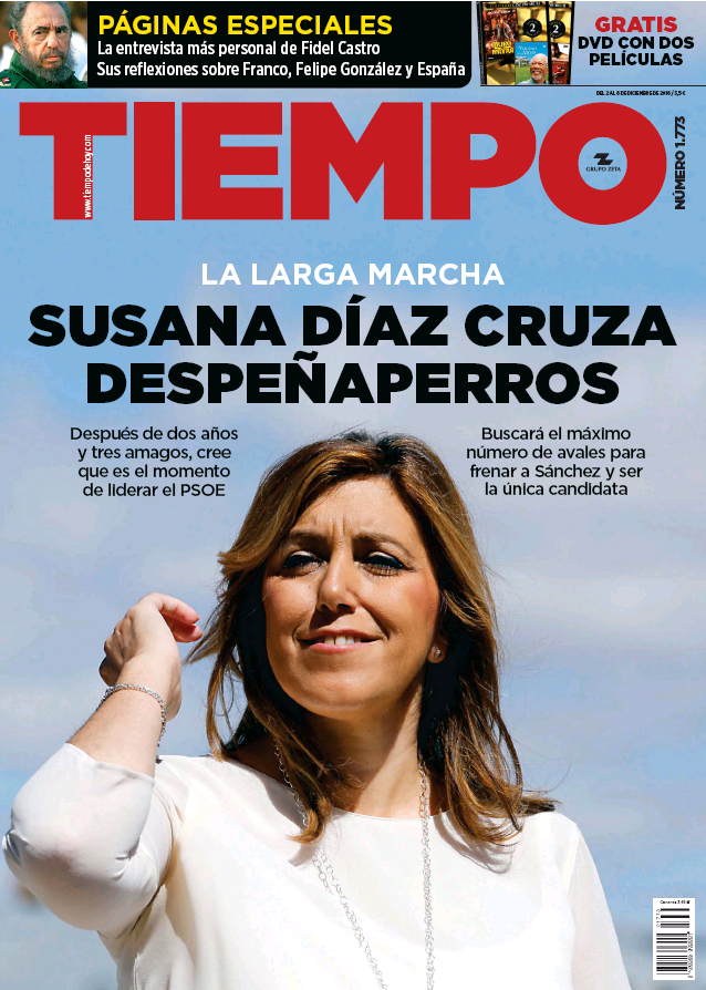 TIEMPO portada 4 Diciembre 2016