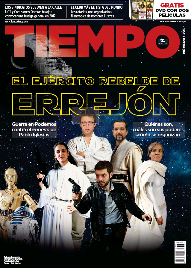 TIEMPO portada 18 de Diciembre 2016