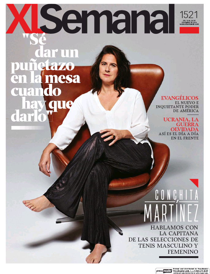 XL SEMANAL portada 18 de Diciembre 2016