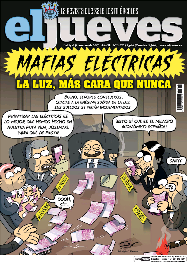 JUEVES portada 25 de Enero 2016