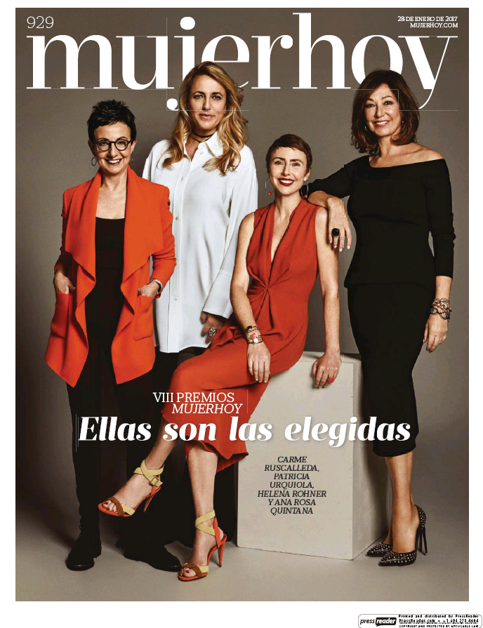 MUJER HOYportada 29 de Enero 2017