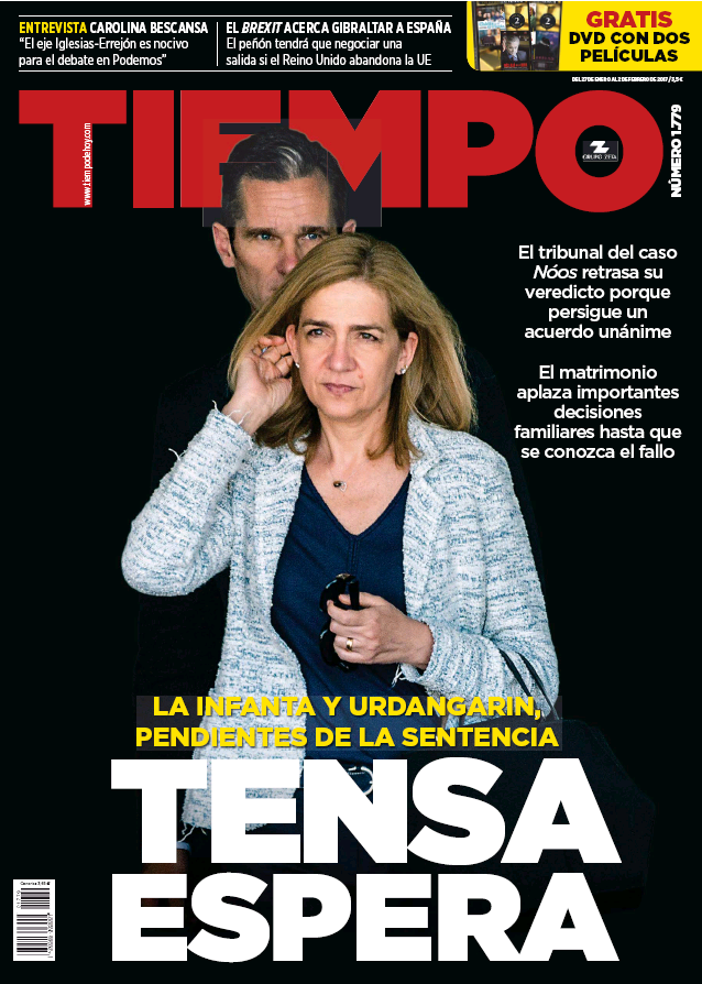TIEMPO portada 29 de Enero 2017