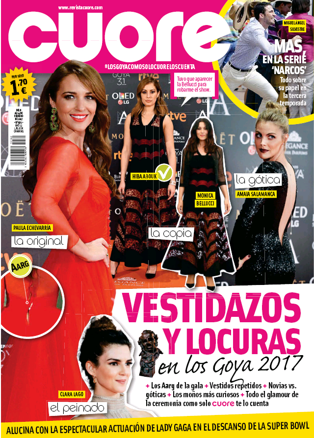 CUORE portada 8 de Febrero 2017