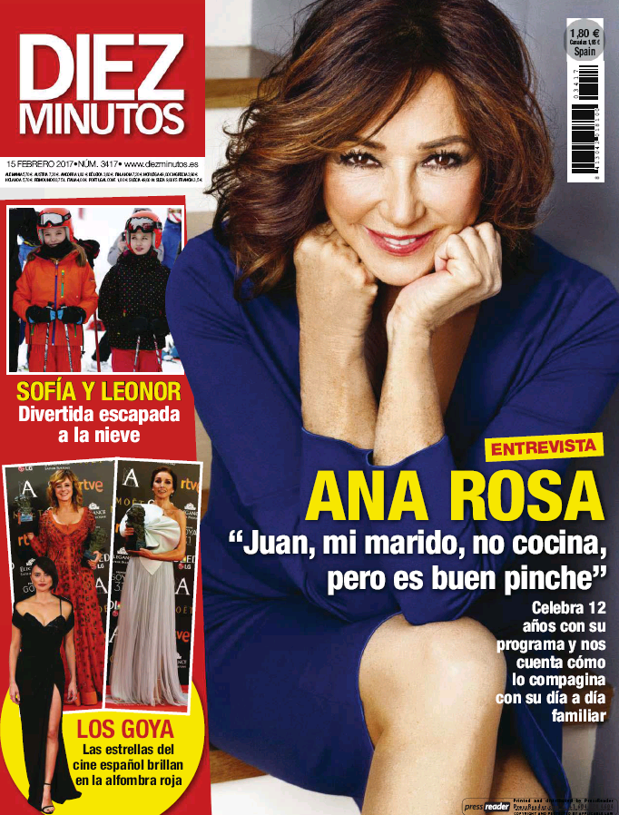 DIEZ MINUTOS portada 8 de Febrero 2017